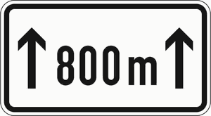 Verkehrszeichen 1001-30
