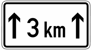 Verkehrszeichen 1001-31