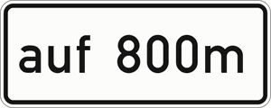 Verkehrszeichen 1001-34