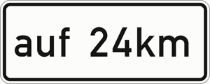 Verkehrszeichen 1001-35