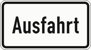 Verkehrszeichen 1007-37
