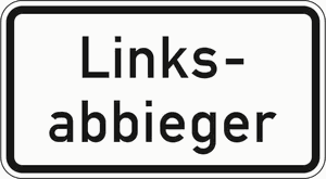 Verkehrszeichen 1007-54