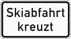 Verkehrszeichen 1007-55