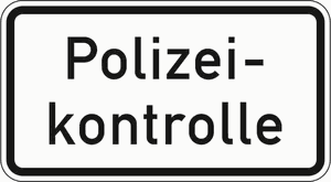 Verkehrszeichen 1007-58