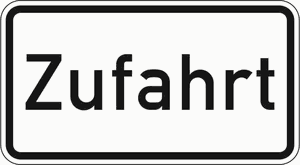 Verkehrszeichen 1007-62