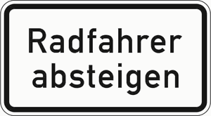 Verkehrszeichen 1012-32