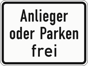 Verkehrszeichen 1020-31