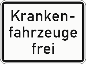Verkehrszeichen 1026-34