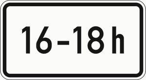 Verkehrszeichen 1040-30