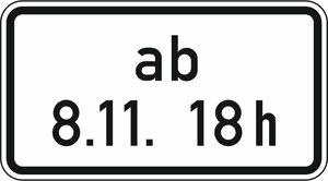 Verkehrszeichen 1040-34
