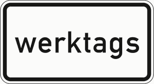 Verkehrszeichen 1042-30