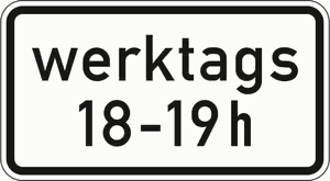 Verkehrszeichen 1042-31