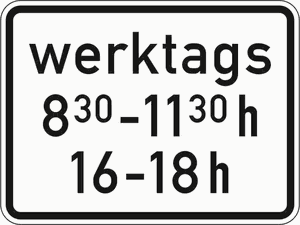 Verkehrszeichen 1042-32