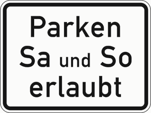 Verkehrszeichen 1042-37