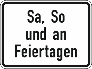 Verkehrszeichen 1042-52