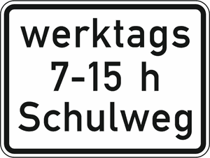Verkehrszeichen 1042-53