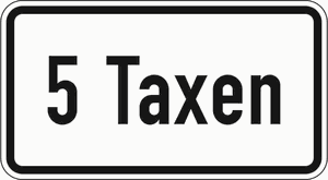 Verkehrszeichen 1050-31