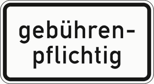 Verkehrszeichen 1053-32