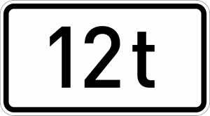 Verkehrszeichen 1053-37