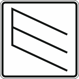 Verkehrszeichen 1053-39