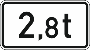 Verkehrszeichen 1060-33
