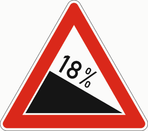 Verkehrszeichen 108-18