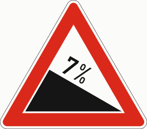 Verkehrszeichen 108-7