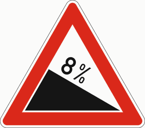 Verkehrszeichen 108-8