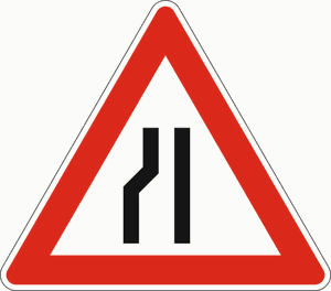 Verkehrszeichen 121-20