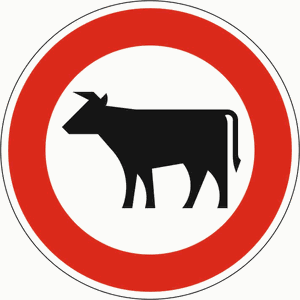 Verkehrszeichen 257-53