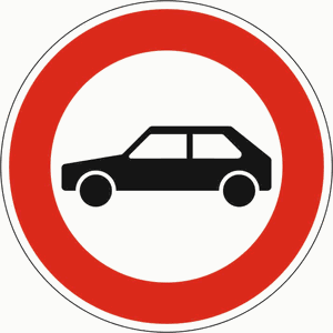 Verkehrszeichen 257-55