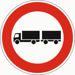 Verkehrszeichen 257-57