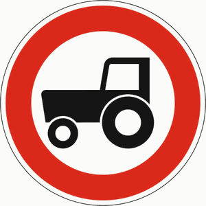 Verkehrszeichen 257-58