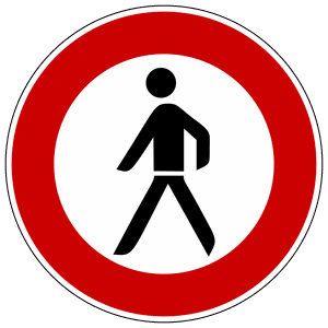 Verkehrszeichen 259