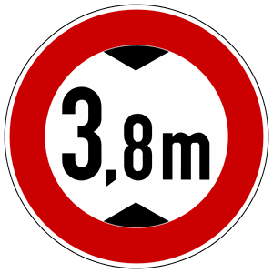 Verkehrszeichen 265
