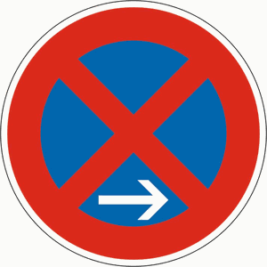 Verkehrszeichen 283-20