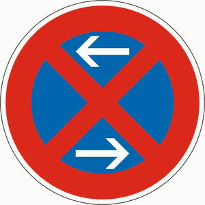 Verkehrszeichen 283-30