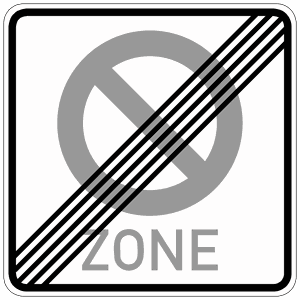 Verkehrszeichen 290.2