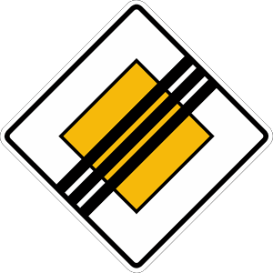 Verkehrszeichen 307