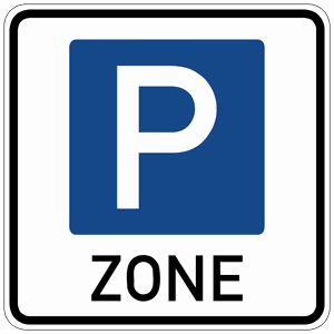Verkehrszeichen 314.1