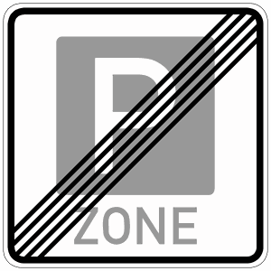Verkehrszeichen 314.2