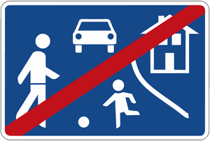 Verkehrszeichen 325.2