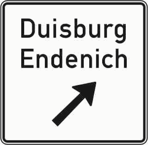 Verkehrszeichen 332.1-20