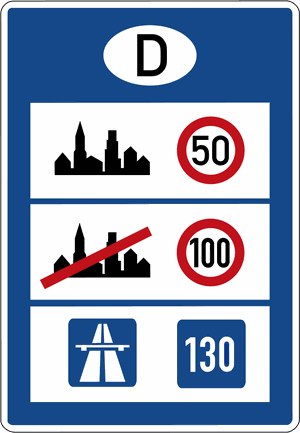 Verkehrszeichen 393