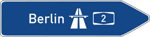 Verkehrszeichen 430-20