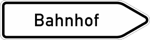 Verkehrszeichen 432-20