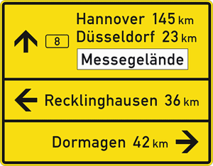 Verkehrszeichen 434-50
