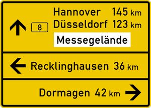 Verkehrszeichen 434