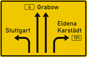 Verkehrszeichen 439