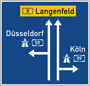 Verkehrszeichen 441